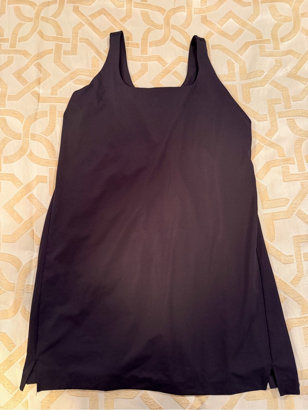 Old Navy Black Scoop Neck Tennis Dress